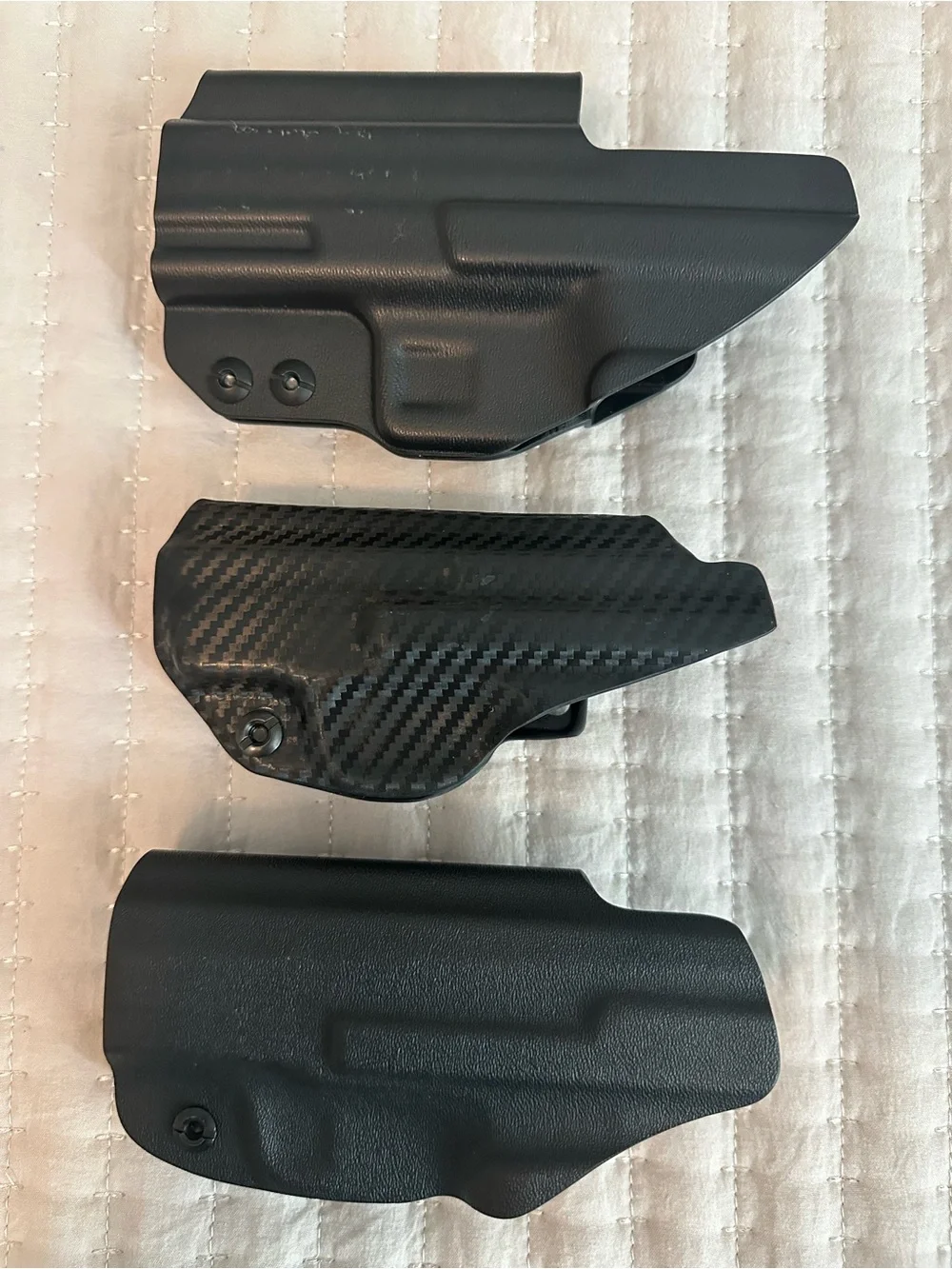 Assorted Men’s Holster Lot - Black and Brown